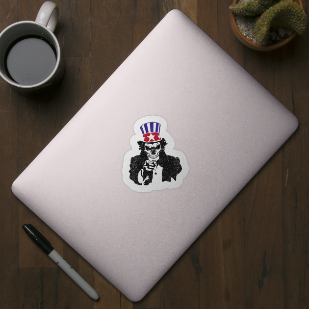 Uncle Sam Wants You American Retro Propaganda Satire by Anticorporati